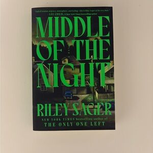 'Middle of the Night' Book - Black and Green Cover